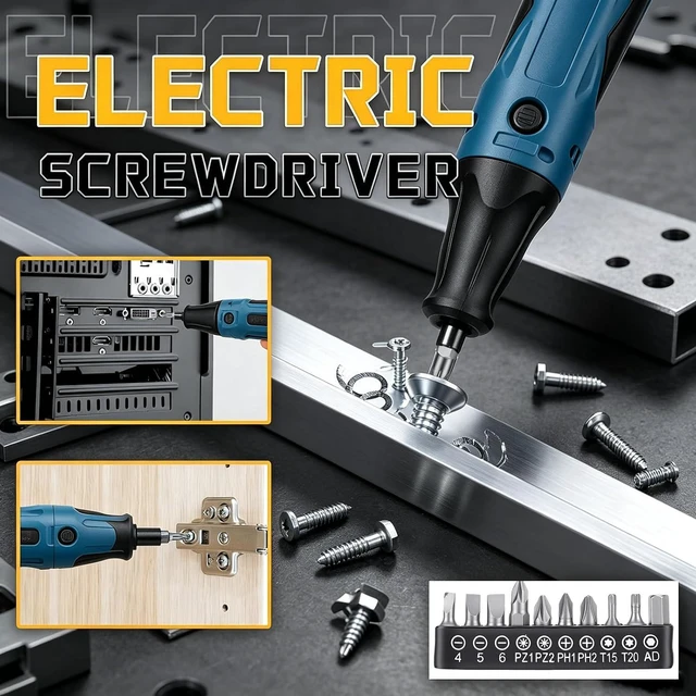 Alt view image 6 of 7 - 4 in 1 DIY Cordless Rotary Tool Kit/Electric Scissors+Screwdriver+Drill,19000rpm 5-Speed, 4V 2000mAh Type-C Cable, 84 Accessories for Cutting Sanding Polishing Drilling Etching Engraving Crafts