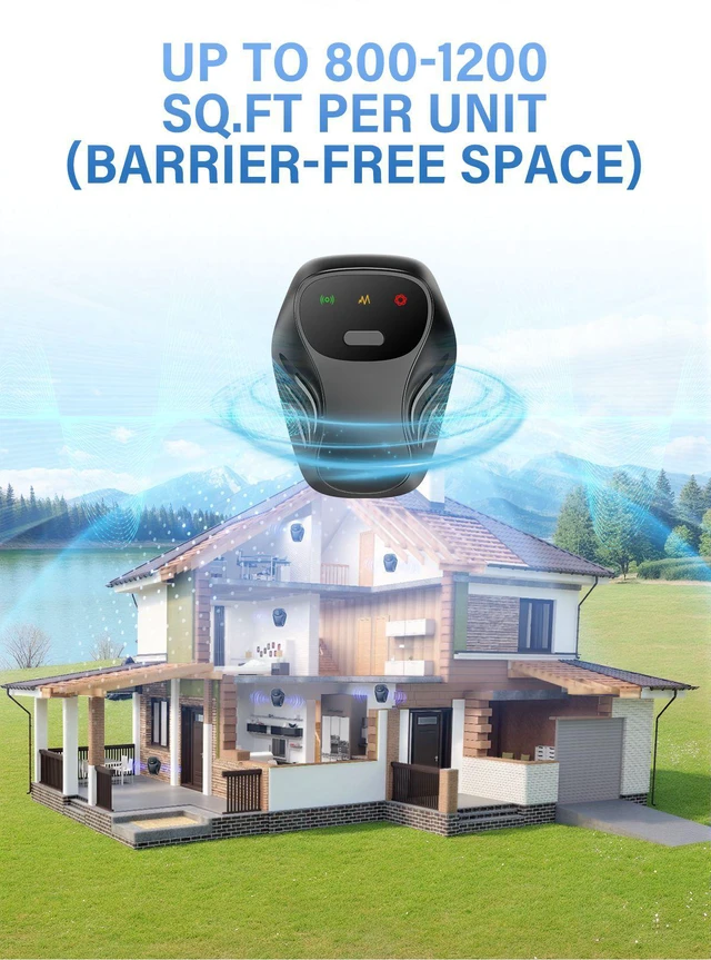 Alt view image 7 of 7 - 3-Mode Ultrasonic Pest Repeller 5-Pack Multi-Function Plug-in Repellent for Mosquito, Mice, Bugs & Rodents