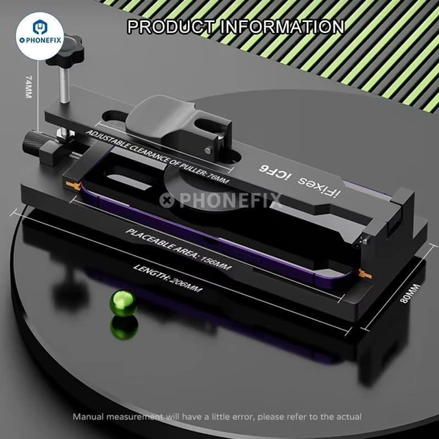 Alt view image 2 of 7 - Universal Screen LCD Separator Heating-Free Mobile Phone Screen Fast Open Fixture with Strong Sucktion Cup Portable Adjustable LCD Display Removal Clamp Phone Disassembly Repair Tool