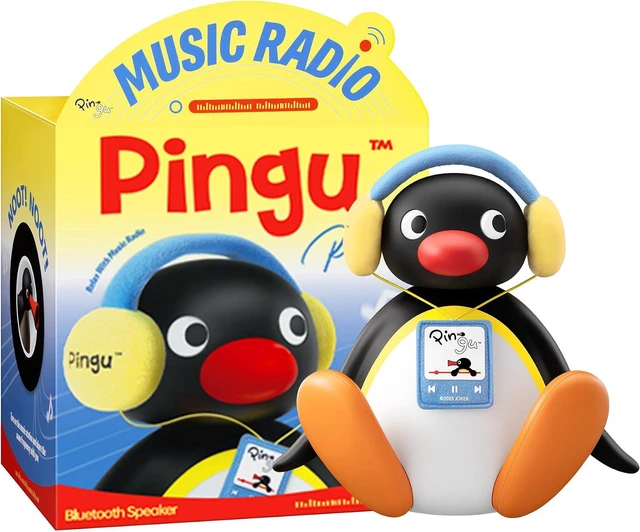 Main image of MARTUBE Pingu Bluetooth Speaker, Desk Room Decor, Birthday Gifts for Women,Cute Pingu penguin portable wireless speaker, aesthetic desk table decor for bedroom, room & home, birthday gift for her
