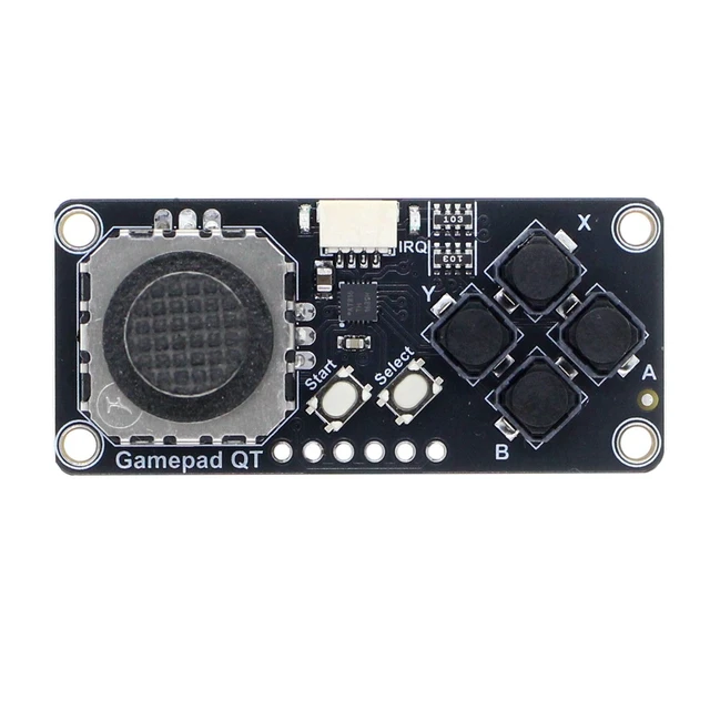 Alt view image 2 of 5 - Adafruit Mini I2C Gamepad with seesaw - STEMMA QT / Qwiic Breakout Board - 2-Axis Joystick & 6 Buttons