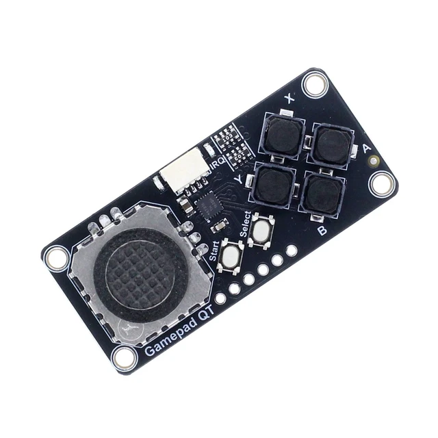 Alt view image 4 of 5 - Adafruit Mini I2C Gamepad with seesaw - STEMMA QT / Qwiic Breakout Board - 2-Axis Joystick & 6 Buttons