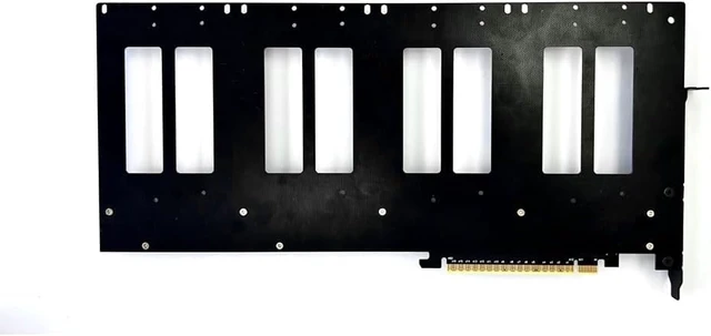 Alt view image 5 of 7 - JMT ADT-R37 PCIe5.0x16 to 4-Port U.2/EDSFF Hard Disk Split Card 4x128Gbps 1 to 4 Expansion Adapter Compatible with Gen3/Gen4/Gen5 (R37A 4.0, to 4* U.2)