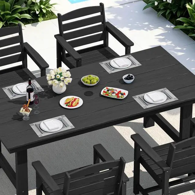 Alt view image 4 of 6 - 6-Pack Heat Resistant Placemats, Non-Slip Woven Vinyl Table Mats, Washable & Durable for Daily Meals, Indoor & Outdoor Use, Light Gray