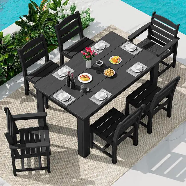 Alt view image 6 of 6 - 6-Pack Heat Resistant Placemats, Non-Slip Woven Vinyl Table Mats, Washable & Durable for Daily Meals, Indoor & Outdoor Use, Light Gray