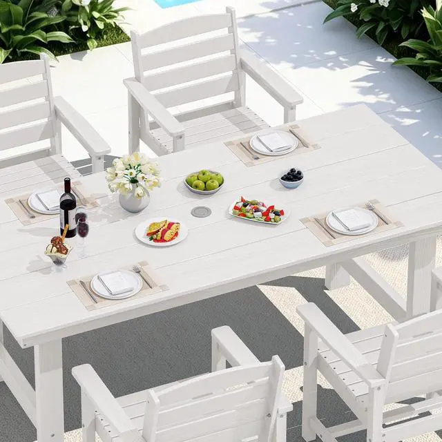 Alt view image 4 of 6 - 6-Pack Heat Resistant Placemats, Non-Slip Woven Vinyl Table Mats, Washable & Durable for Daily Meals, Indoor & Outdoor Use, Beige