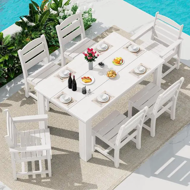 Alt view image 6 of 6 - 6-Pack Heat Resistant Placemats, Non-Slip Woven Vinyl Table Mats, Washable & Durable for Daily Meals, Indoor & Outdoor Use, Beige