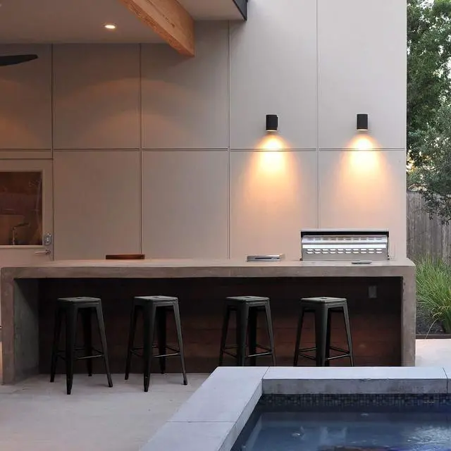 Alt view image 7 of 7 - 30 Inches Metal Bar Stools Industrial Barstools Stackable High Backless Stools Vintage Indoor Outdoor Stackable Kitchen Stools