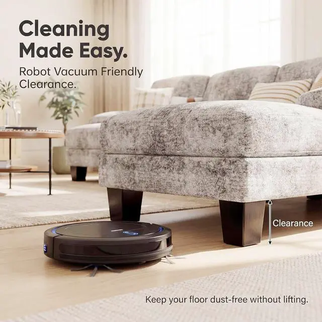 Alt view image 4 of 7 - Sectional Couch with Double Chaise, U-Shaped Sofa with Removable & Washable Cushion Covers, 4 Seat Sofa Couches for Living Room, Apartment (Chenille, Slate Gray)