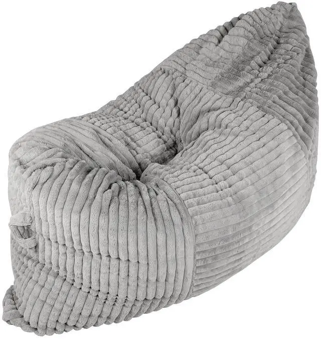 Main image of Convertible Bean Bag Chair, Giant Bean Bag Chairs for Adults with Removable Washable Cover, Lazy Sofa for Living Room, Dorm, Apartment (Grey)