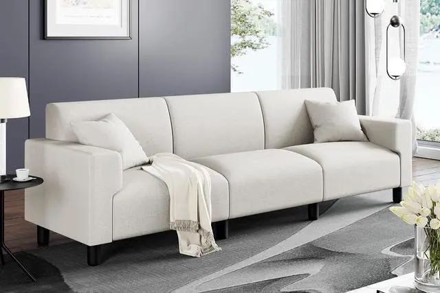 Main image of 94" Sofa, 3 Seater Sofa for Living Room Apartment, Modern Sofa Couch with Extra Deep Seats