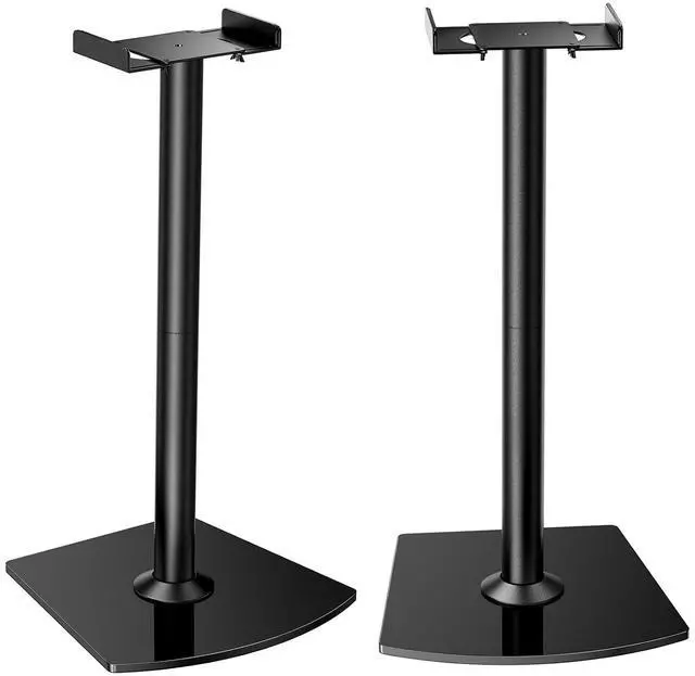 Main image of Universal Speaker Stands Pair with Cable Management, 33.6 inch Speakers Stands for Bookshelf Speakers, Satellite Speakers & Surround Sound Speaker Holds to 22lbs (PGSS2)