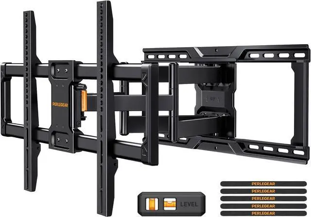 Main image of UL-Listed Full Motion TV Wall Mount for 4290 Inch TVs up to 150 lbs, Pre-Assembled TV Mount with Tool-Free Tilt, Swivel, Extension, Max VESA 600 x 400mm, 12/16/18/24 Wood Studs, PGLF16