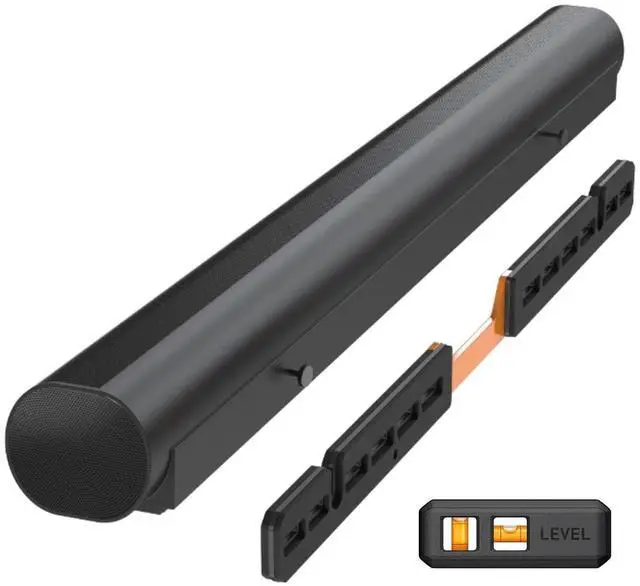 Main image of Soundbar Wall Mount Compatible with Sonos Arc and Sonos Arc Ultra, Sound Bar Mount on Wall Under TV, Hidden Design, Optional Smart EQ Optimization Switch, Sturdy Steel Structure
