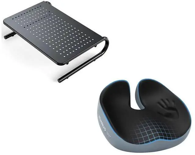 Main image of Monitor Stand Riser, Ergonomic Seat Cushion