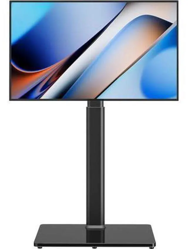 Main image of AX WABER Universal TV Floor Stand with Mount for 27 to 65 inch TVs,Swivel Standing TV Stand with 9 Level Height Adjustable,Space Saving Design Tall TV Stand for Living Room/Bedroom/Dorm/Corner Black