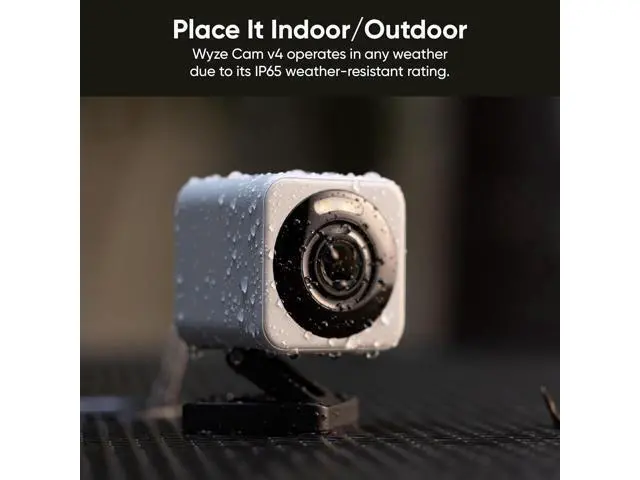 Alt view image 7 of 7 - WYZE Cam v4 (Latest Model), 2.5K AI Security Camera, Indoor/Outdoor Cameras for Home Security, Baby Monitor & Pet Camera, Color Night Vision, No Subscription Required, Free Expert Help (2 Pack)