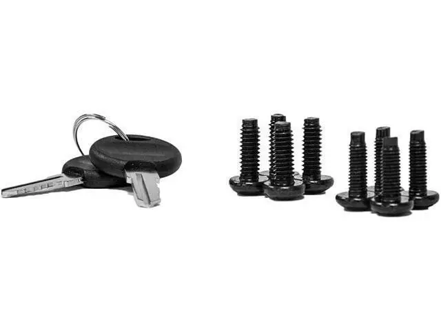 Alt view image 4 of 4 - Navepoint Rack Mount Drawer for 19-Inch Server Cabinet Case Or DJ with Lock and Key 1U Black