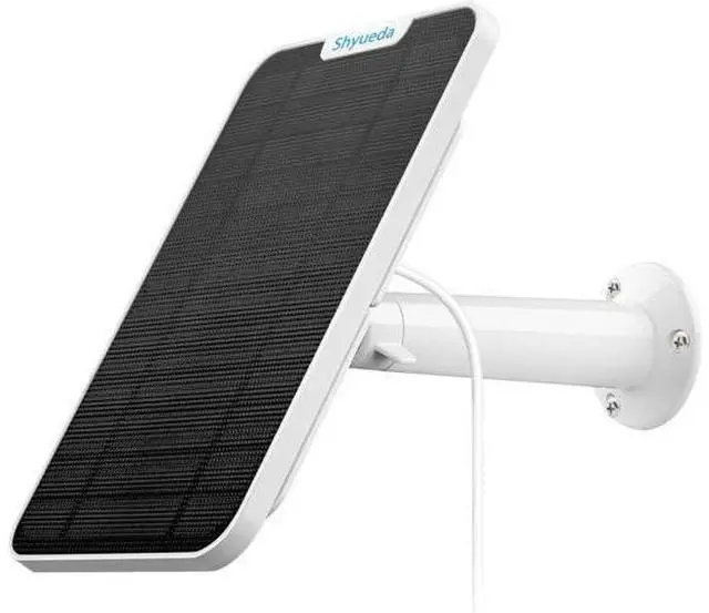 Alt view image 2 of 6 - 4W Solar Panel Charging Compatible with Arlo Pro 3/Pro 4/Pro 5S/Ultra/Ultra 2 only, with 13.1ft Waterproof Charging Cable, IP65 Weatherproof,Includes Secure Wall Mount(3-Pack)(Magnetic Connector)