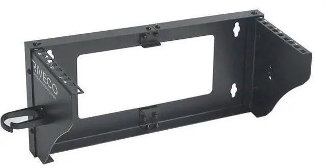 Main image of RIVECO 3U Wall Mount Rack for Network Reinforced Heavy Load 66LBS Small Server Racks Vertical & Horizontal Mounting for 19 inches IT & Studio Equipment.