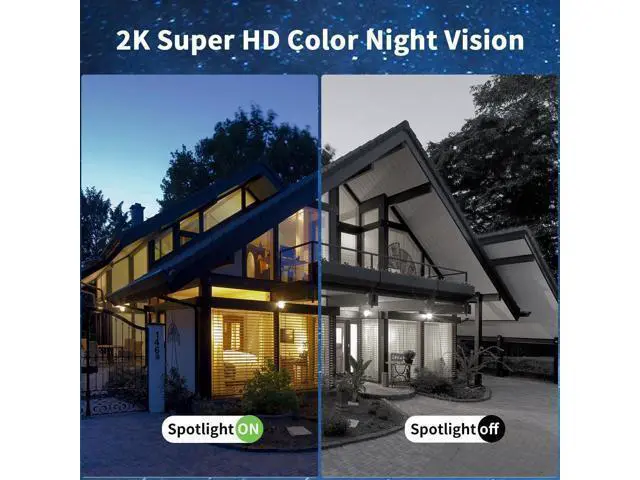 Alt view image 6 of 7 - Xega 4G LTE Cellular Security Camera Outdoor Solar Camera Wireless Built-in SIM Card, 2K HD Color Night Vision PTZ 360° View, Smart PIR Motion Detection, 2-Way Talk, No WiFi, IP66