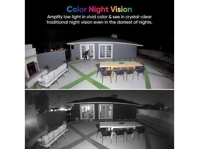 Alt view image 7 of 7 - WYZE Floodlight Camera v2, Security Camera Outdoor, 2K HD with Color Night Vision, 2800-Lumen LEDs, 160° Wide View, 105dB Siren, Works with Alexa & Google Assistant, Wired, Free Expert Support