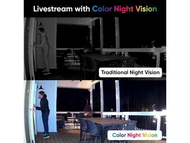 Alt view image 3 of 7 - WYZE Cam OG Indoor/Outdoor 1080p Wi-Fi Smart Home Security Camera with Color Night Vision, Motion Detection, 2-Way Audio, Compatible with Alexa & Google, White (2-Pack), Free Expert Setup