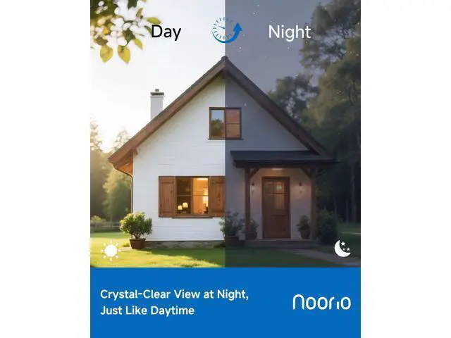Alt view image 3 of 7 - Noorio Security Cameras Wireless Outdoor Magnetic, 1080P Battery Powered Indoor Cameras for Home Security, Smart Motion Detection Outdoor Pet Dog Camera, Free Local Storage MagCam, 2.4G WiFi, B200S