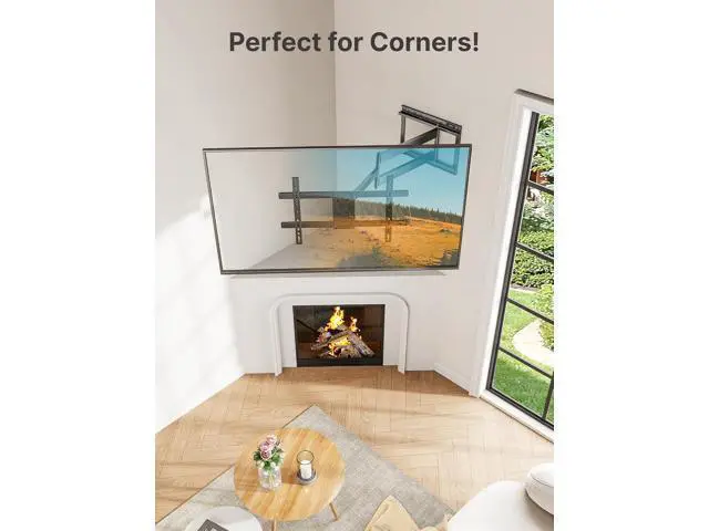 Alt view image 7 of 7 - monTEK Long Arm TV Wall Mount for Most 43-80 Inch TVs, 42 Inch Long Extension TV Mount Swivel and Tilt, Full Motion Wall Mount Tv Bracket Fit Max VESA 600 x 400mm, Up to 110 lbs, 16,18 Studs
