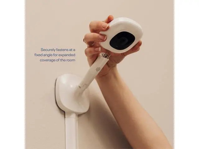 Alt view image 2 of 4 - Nanit Pro Baby Monitor Wall Mount Accessory Baby Camera Wall Mount for Crib, Space-Saving Baby Monitor Holder & Camera Mount (Camera Sold Separately)