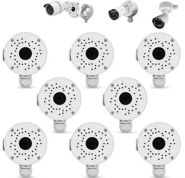 Main image of Security Camera Junction Box Universal Bullet Security Camera Mount Bracket, IP66 Waterproof Junction Box for IP Camera