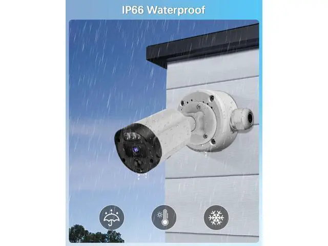 Alt view image 6 of 7 - Security Camera Junction Box Universal Bullet Security Camera Mount Bracket, IP66 Waterproof Junction Box for IP Camera