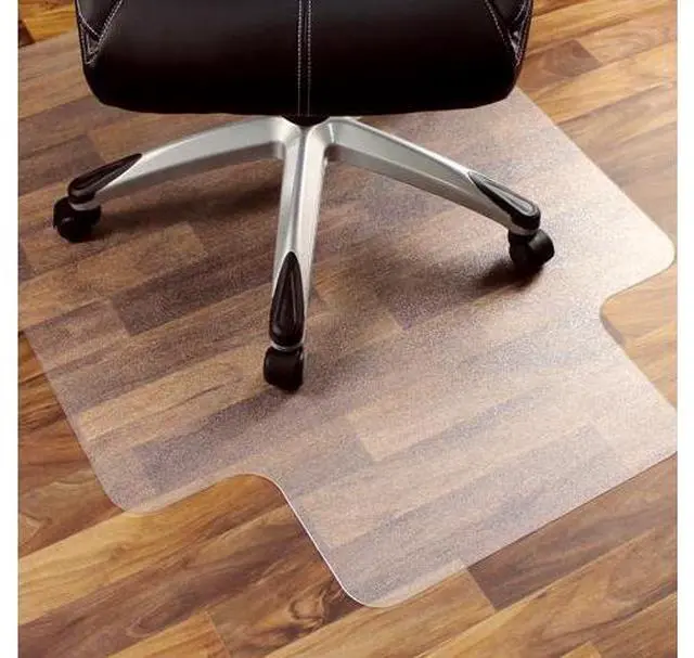 Main image of Marvelux Heavy Duty Polycarbonate Office Chair Mat for Hardwood Floors 36" x 48" | Transparent Hard Floor Protector with Lip | Pack of 2