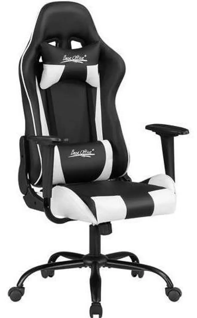 Main image of Ergonomic Chair Office Chair Desk Chair with Lumbar Support Headrest Armrest Task Rolling Swivel Ergonomic E-Sports Adjustable PC Ergonomic Chair (White)