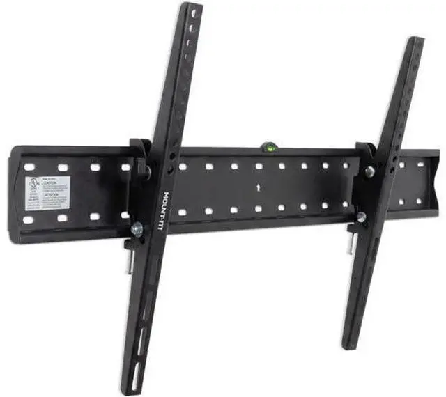 Main image of Mount-It! UL Certified Tilting TV Wall Mount for Most 43-90 Inch Flat Screen TVs, Heavy Duty Wall Mount TV Bracket Max VESA 800x400, Holds up to 110 lb, Tilting Display Bracket Fits 70, 80, 90 inch
