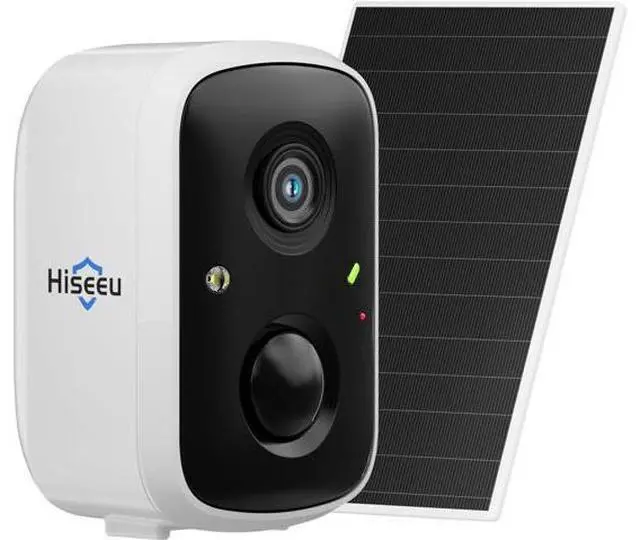 Main image of Hiseeu Security Cameras Wireless Outdoor, WiFi Pro 5G/2.4G Cameras for Home Security, Solar Powered, Motion Detection, 2-Way Talk, Color Night Vision, Compatible with Alexa, 64G SD Card Storage