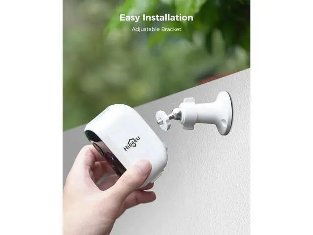 Alt view image 7 of 7 - Hiseeu Security Cameras Wireless Outdoor, WiFi Pro 5G/2.4G Cameras for Home Security, Solar Powered, Motion Detection, 2-Way Talk, Color Night Vision, Compatible with Alexa, 64G SD Card Storage