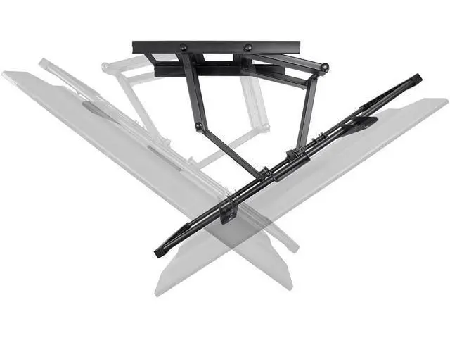 Alt view image 6 of 7 - Monoprice Full-Motion Articulating TV Wall Mount - TVs 60in to 100in, Up to 176lbs, VESA 900x600, No Logo - Commercial Series