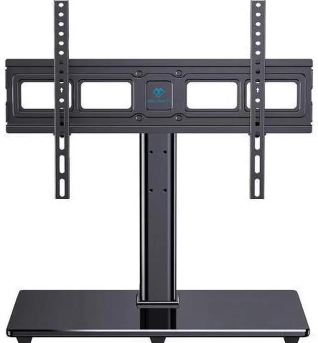 Main image of PERLESMITH Universal TV Stand Table Top TV Base for 32-82 inch LCD LED OLED 4K Flat Screen TVs-Height Adjustable TV Mount Stand with Tempered Glass Base, VESA 600x400mm