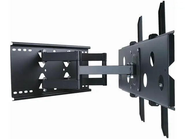 Alt view image 2 of 6 - Monoprice Commercial Full Motion TV Wall Mount Bracket for 32" to 60" TVs up to 175lbs, Max VESA 750x450, Heavy Duty Works with Concrete and Brick