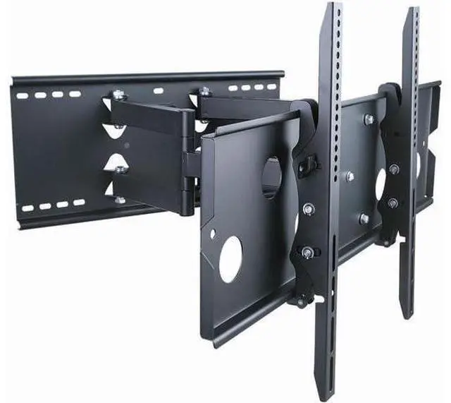 Main image of Monoprice Commercial Full Motion TV Wall Mount Bracket for 32" to 60" TVs up to 175lbs, Max VESA 750x450, Heavy Duty Works with Concrete and Brick