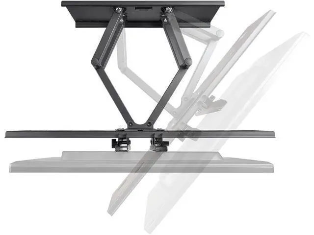 Alt view image 4 of 6 - Monoprice Commercial Full Motion TV Wall Mount Bracket for 32" to 60" TVs up to 175lbs, Max VESA 750x450, Heavy Duty Works with Concrete and Brick