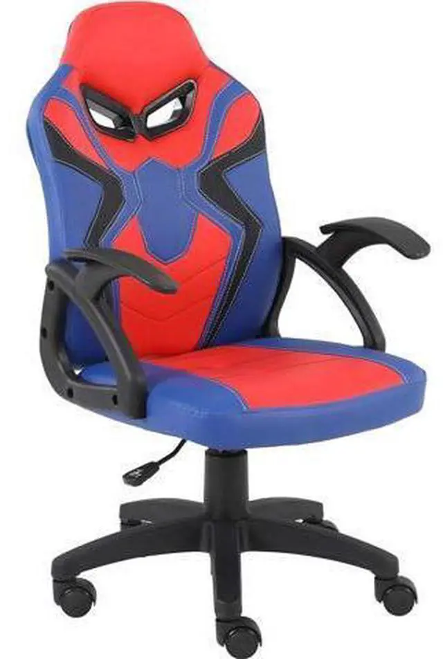 Main image of Modern-Depo Ergonomic Chair for Teenagers Juniors, High Back Ergonomic Swivel Racing Computer Chair, Height Adjustable Students Computer Chair, Blue