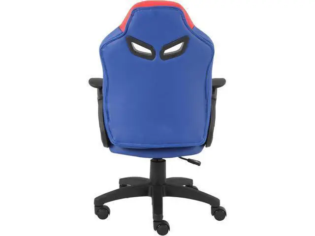 Alt view image 4 of 7 - Modern-Depo Ergonomic Chair for Teenagers Juniors, High Back Ergonomic Swivel Racing Computer Chair, Height Adjustable Students Computer Chair, Blue