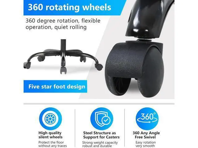 Alt view image 6 of 7 - PayLessHere Ergonomic Chair Ergonomic Office Chair Computer Chair with Lumbar Support Ergonomic Pu Leather Adjustable Height Executive Chair for Women Men and Adults (Massage, Camo)