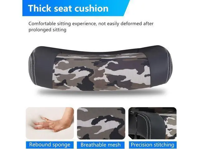 Alt view image 7 of 7 - PayLessHere Ergonomic Chair Ergonomic Office Chair Computer Chair with Lumbar Support Ergonomic Pu Leather Adjustable Height Executive Chair for Women Men and Adults (Massage, Camo)