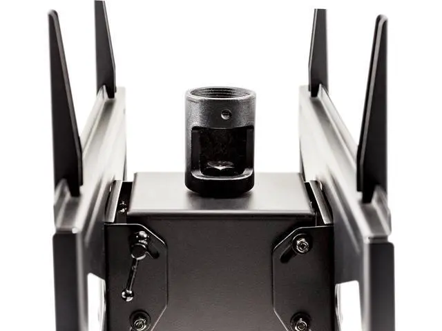 Alt view image 6 of 6 - IInstallerParts 32"-55" Back to Back Dual TV Mount Plate, 1.5" NPT Pipe Ceiling Mount, VESA 400x400 - Compatible with All Installerparts 1.5" NPT TV Mount Components