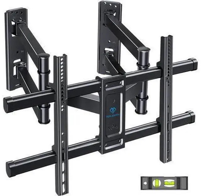 Main image of PERLESMITH Corner TV Wall Mount Full Motion, Corner TV Bracket Fits 37-70 Inch LED, LCD 4K Flat Curved Screen TVs Hold up to 99 lbs, Max VESA 600x400 Tilt, Swivel and Level, PSCLF1