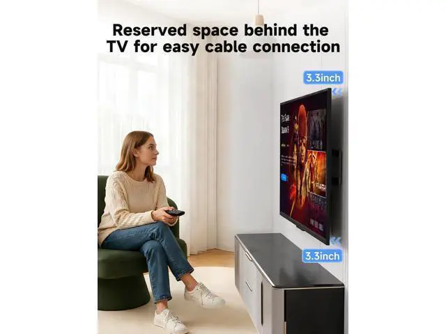 Alt view image 5 of 7 - Suptek Heavy Duty Tilted TV Wall Mount for 60-120" TVs 220Lbs, Fits 3 Studs of 16" and 2 Studs of 18" or 24", VESA 1100x600mm, Low Profile for LED/OLED/LCD, MT11