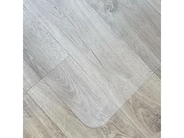 Alt view image 4 of 7 - Marvelux Enhanced Polymer Durable Eco-Friendly Office Chair Mat for Hardwood Floors 30" x 48", Rectangular Hard Floor Protector, Transparent, Shipped Flat, No Unrolling, Multiple Sizes
